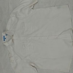 COPY - Lanzino Mens Safari Style Shirt Size 2XL (Green / White)